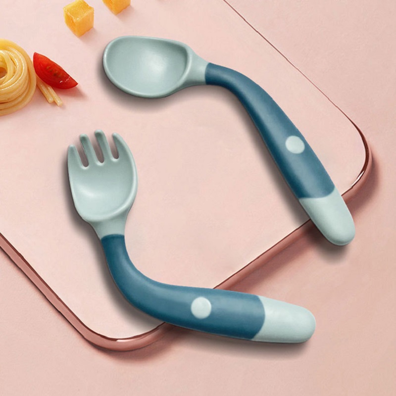 Baby Food Utensils - 아기를위한 구부릴 수있는 실리콘 스푼 BPA