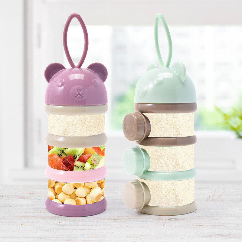 Baby Food Pouches - 3/4 레이어 베어 베이비 밀크 파우더