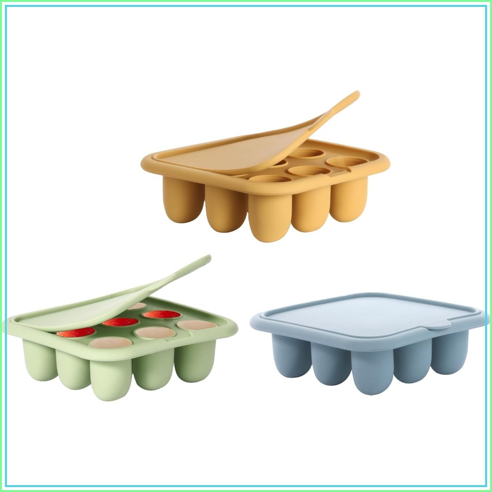 Baby Food Maker - 이유식 냉동 트레이, 실리콘 니블 피더,