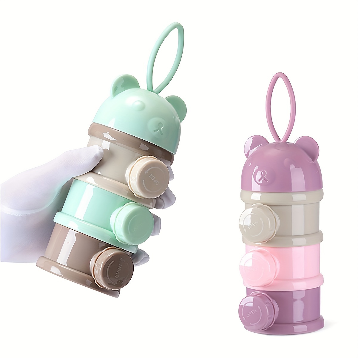 스트랩이 있는 대용량 아기 분유 용기, 분유 디스펜서, - Baby Food Pouches 리뷰 및 가격