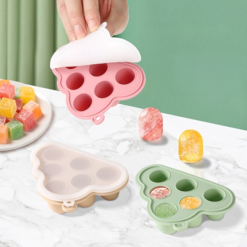 2pcs/1pc 뚜껑이있는 미니 베이비 과일 야채 냉동 - Baby Food Vegetable 리뷰 및 가격