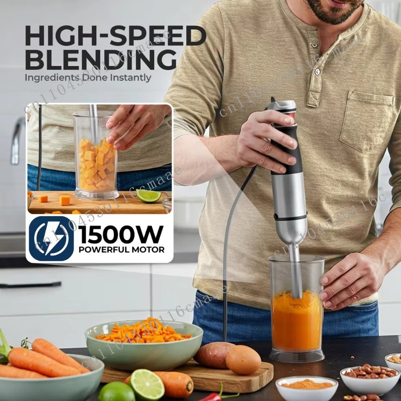 6-in-1 1200W 강력 핸드 블렌더 세트, 건강한 - Baby Food Healthy 리뷰 및 가격
