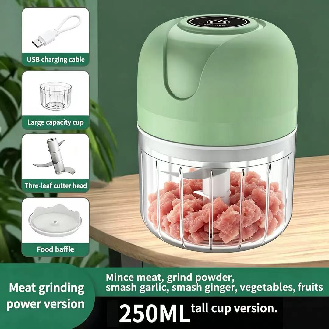 23W USB 충전식 전기 마늘 다지기 100ML/25 - Baby Food Vegetable 리뷰 및 가격