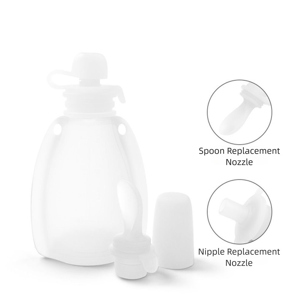 재사용 가능한 이유식 파우치 비 BPA 120ml 대용 - Baby Food Pouches 리뷰 및 가격