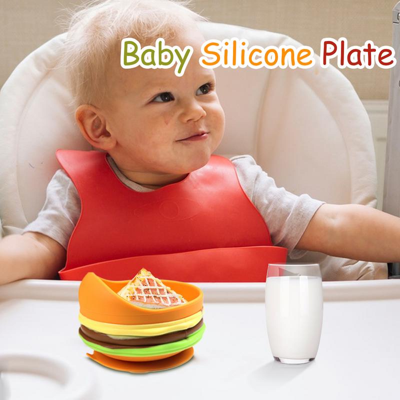 실리콘 아기 식기 세트, 흡착식 유아용 식판, 이유식기 - Baby Food Weaning 리뷰 및 가격