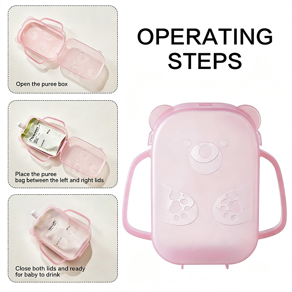 짜기 증거 주머니 홀더 식품 주머니 아기 보완 식품 먹 - Baby Food Pouches 리뷰 및 가격