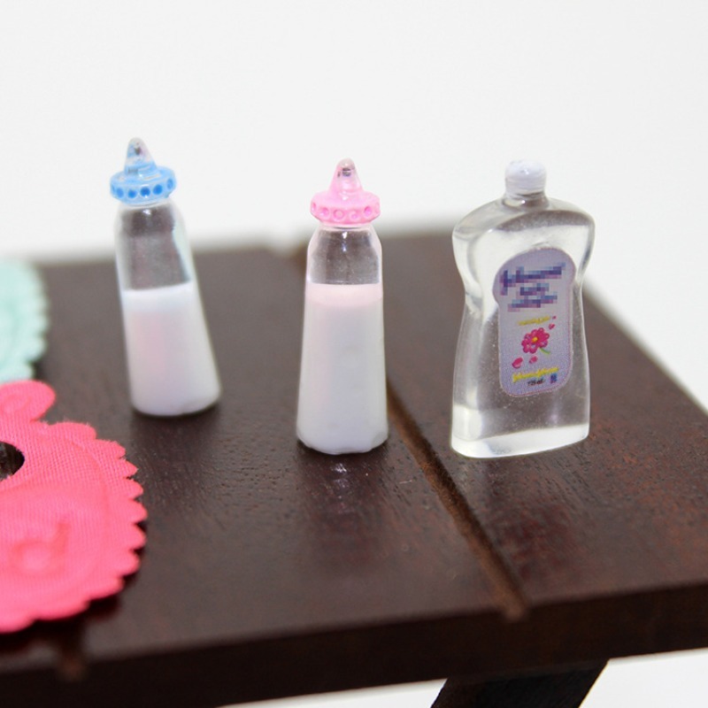미니어처 음식 장난감 장면 모델 인형집 미니 아기 병과 - Baby Food Quantity 리뷰 및 가격