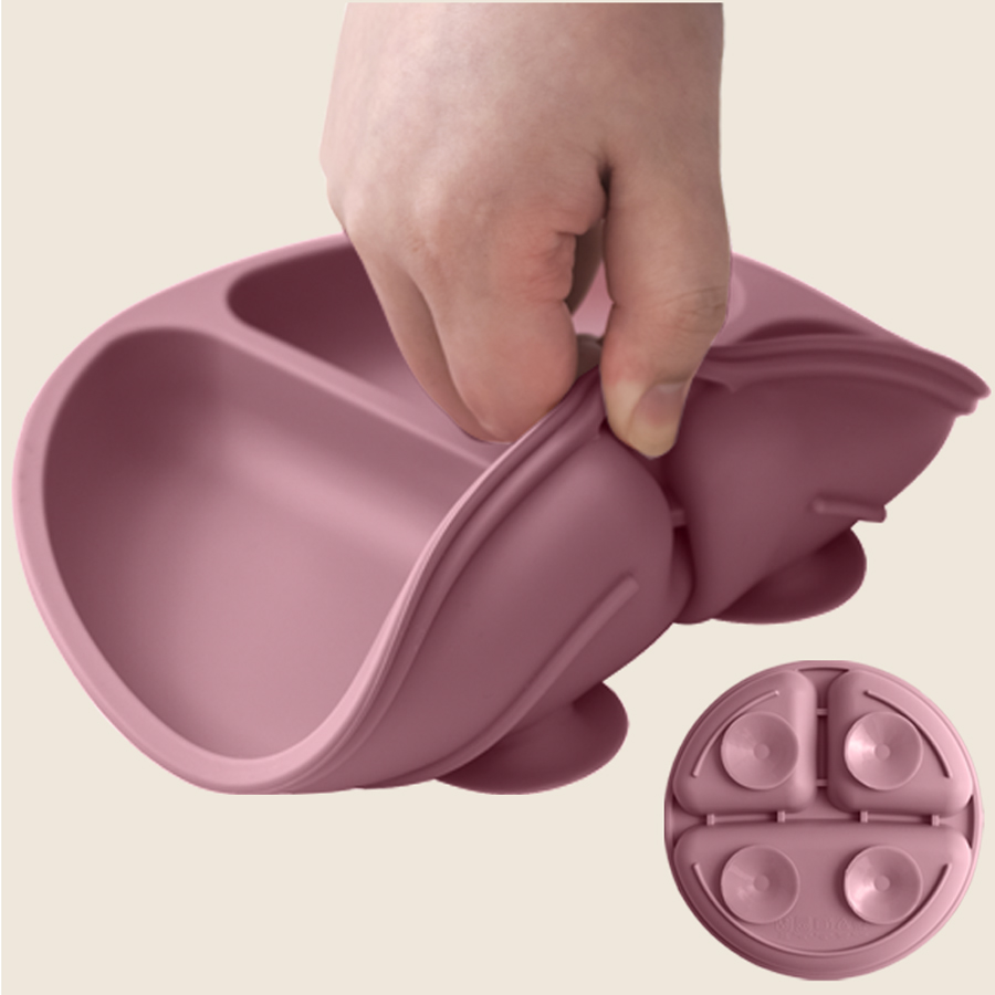 1PCS 아기 빨판 실리콘 식사 접시 BPA 무료 어린 - Baby Food Utensils 리뷰 및 가격