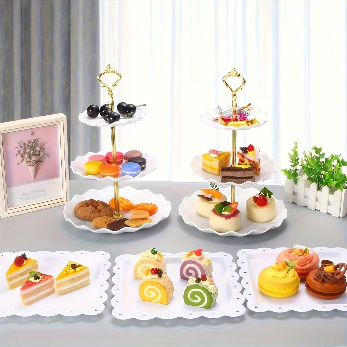 1/3/4/5개 세트 장식용 음식 트레이 - 결혼식,  - Baby Food Quantity 리뷰 및 가격