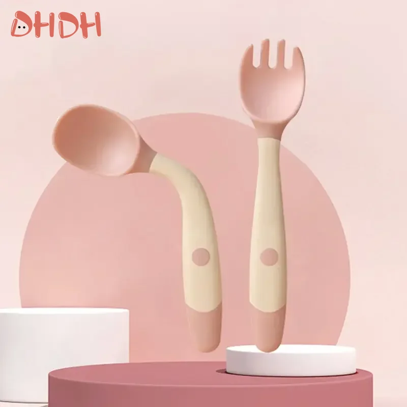 아기 및 어린이 스푼 및 포크 세트, 부드럽고 구부릴  - Baby Food Quantity 리뷰 및 가격