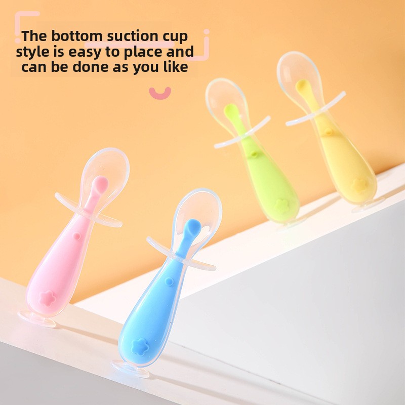 아기 실리콘 스푼, 아기 쌀 페이스트 먹이, 소프트 헤 - Baby Food Utensils 리뷰 및 가격