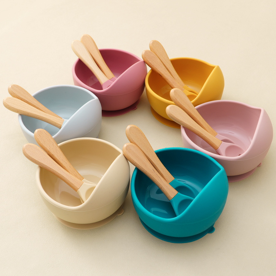 Mamaplan 3PCS 아기 실리콘 먹이 세트 유아  - Baby Food Utensils 리뷰 및 가격