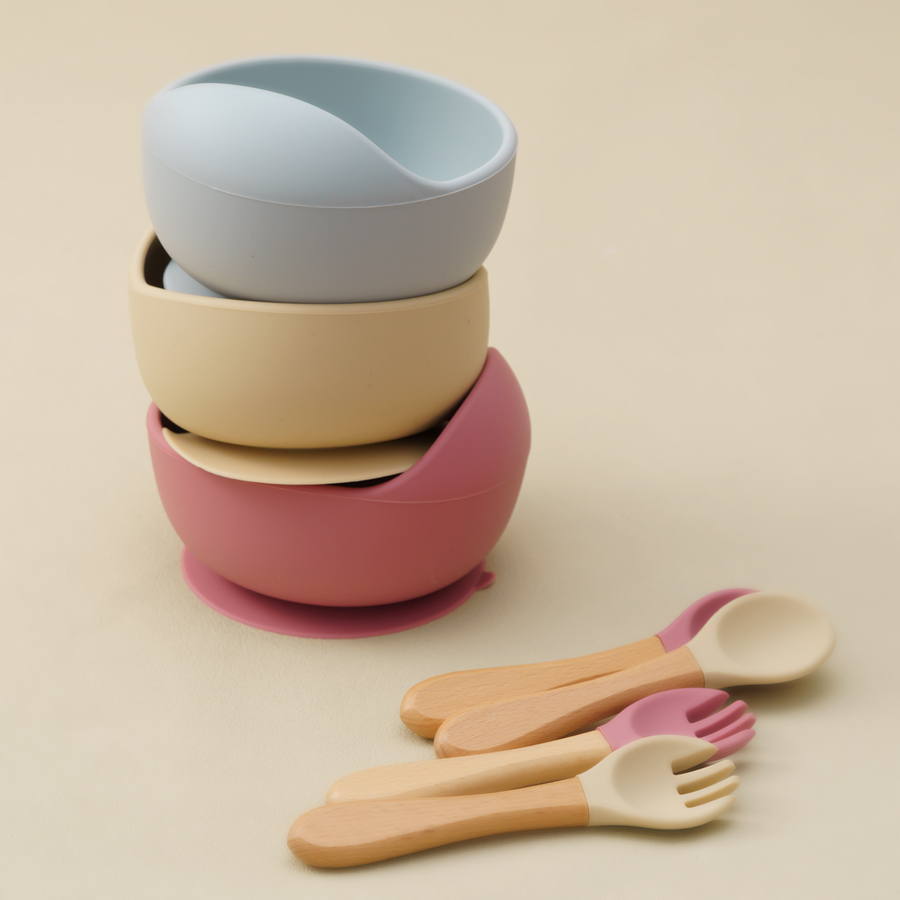 Mamaplan 3PCS 아기 실리콘 먹이 세트 유아  - Baby Food Utensils 리뷰 및 가격