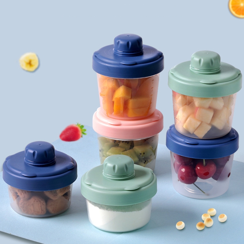 60ml/120ml 밀크 파우더 보관 상자 3 레이어  - Baby Food Pouches 리뷰 및 가격