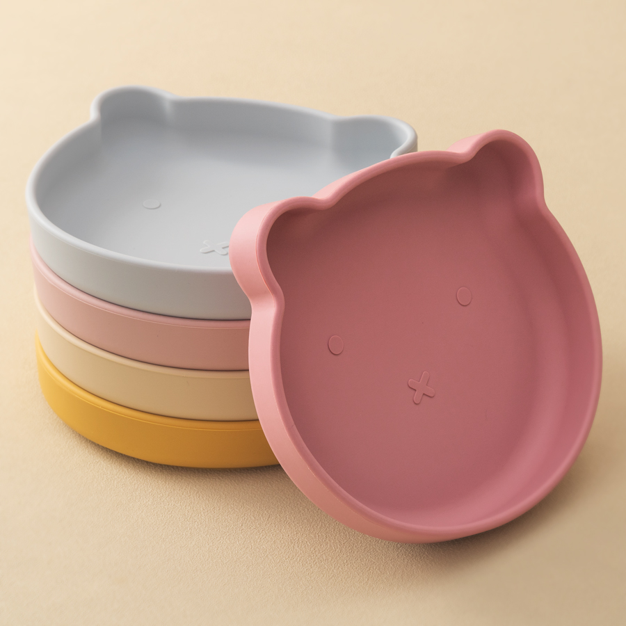 1PC 실리콘 아기 요리 흡입 식사 접시 만화 곰 모양 - Baby Food Quantity 리뷰 및 가격