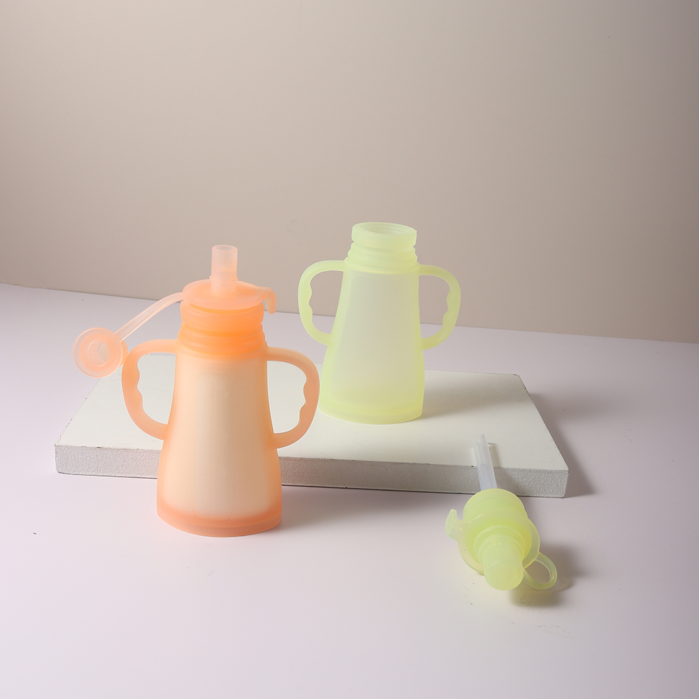 새로운 재사용 가능 실리콘 모유 저장팩, 누수 방지 흡 - Baby Food Pouches 리뷰 및 가격