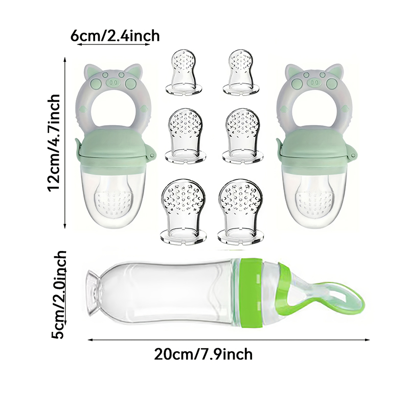 9pcs 먹이 칼: 쌀 시리얼용 스푼 및 흡입 컵이 있 - Baby Food Utensils 리뷰 및 가격