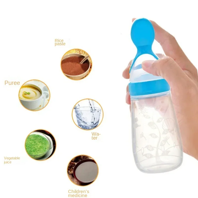 안전한 아기 젖병 숟가락 우유 병 아기 훈련 피더 식품 - Baby Food Utensils 리뷰 및 가격