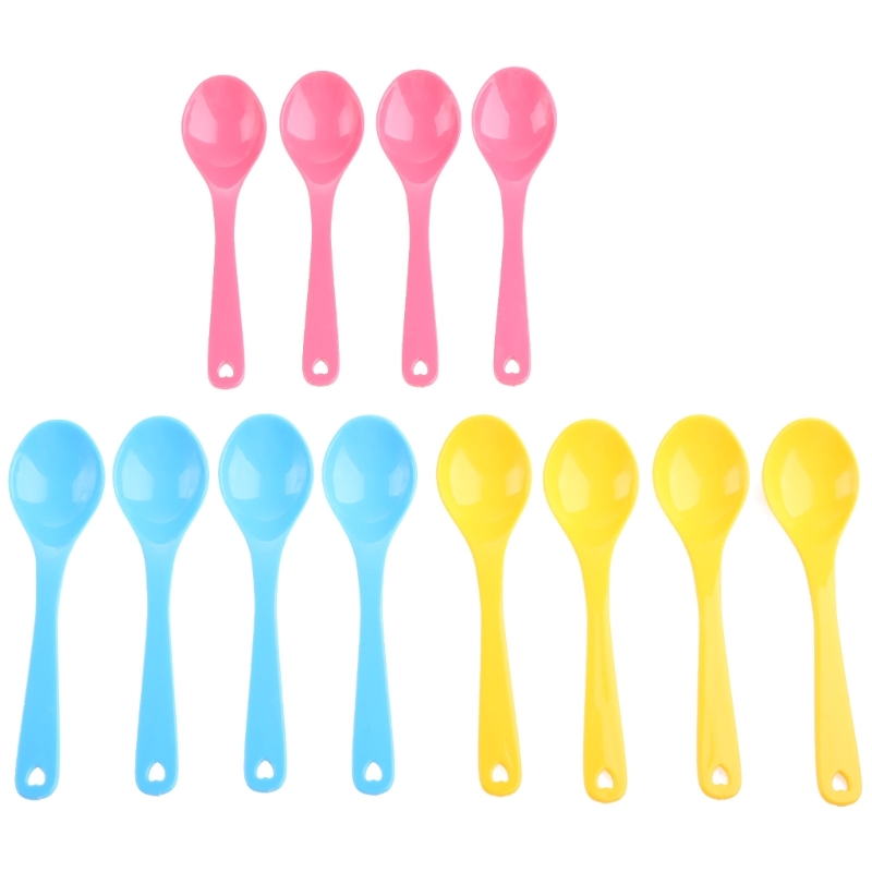 12Pcs 아기 수유 숟가락 안전한 플라스틱 유아 훈련 - Baby Food Utensils 리뷰 및 가격