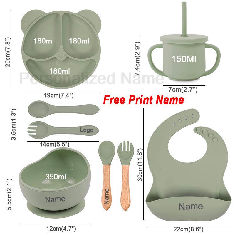 아기 빨판 그릇에 대 한 먹이 세트 실리콘 어린이를위한 - Baby Food Utensils 리뷰 및 가격